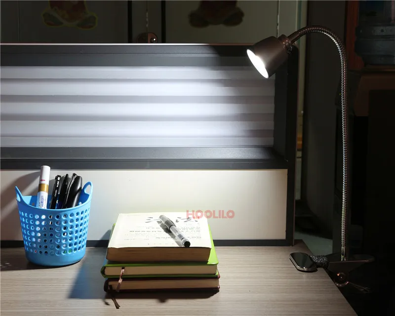 Новый USB держатель с зажимом светодиодный светильник для книг настольная лампа 1