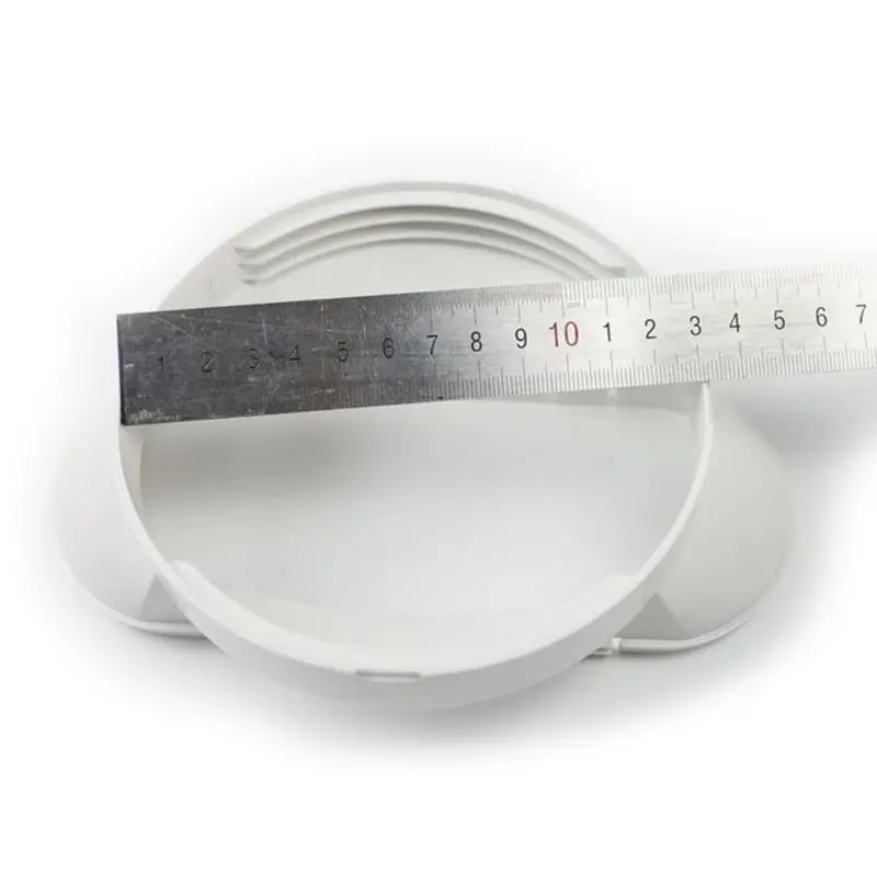 

13cm Dia Flat Mouth Air Conditioning Body Exhaust Duct Interface Pipe Connector Conditioner Parts