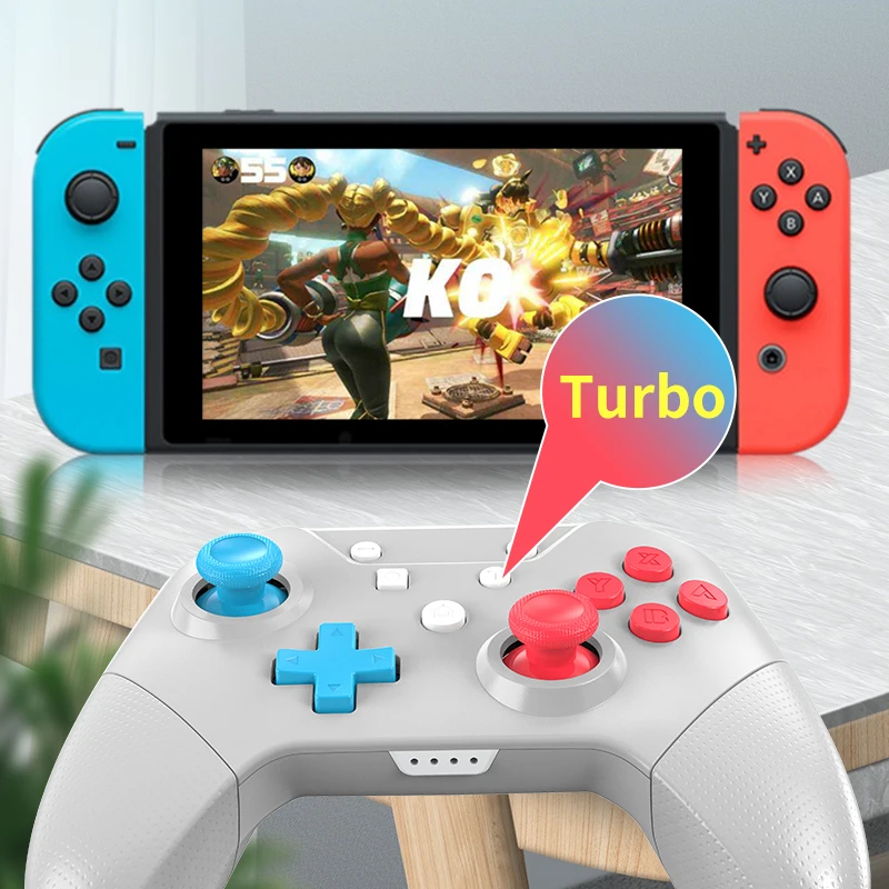 Беспроводной игровой bluetooth контроллер для Nintendo переключатель Pro НС Lite ПК ноутбук