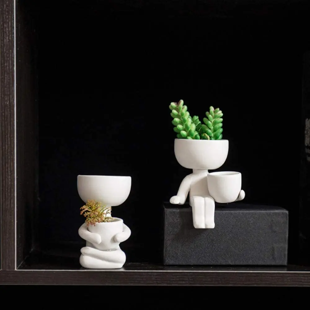 Керамическое кашпо для цветов с отверстиями слива садоводов творческих поделок