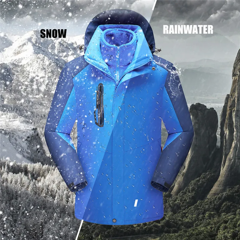 Мужская куртка с капюшоном в стиле милитари Зимняя парка мужская защитой от