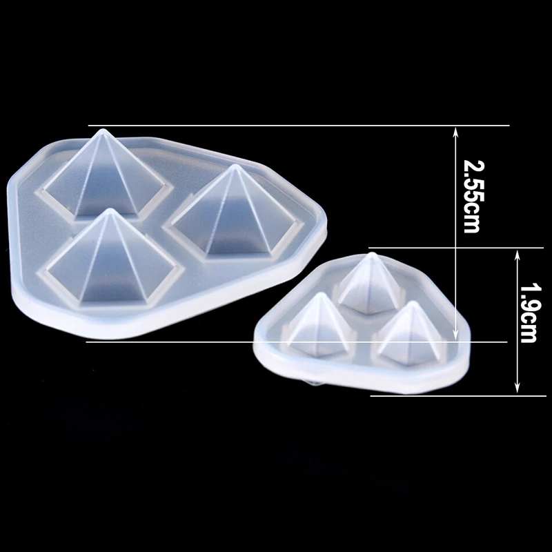 

new 1Pcs Silicone Mold Resin Molds For DIY Small Diamond Pendant Pendant Diamond Mould DIY For Jewelry Making