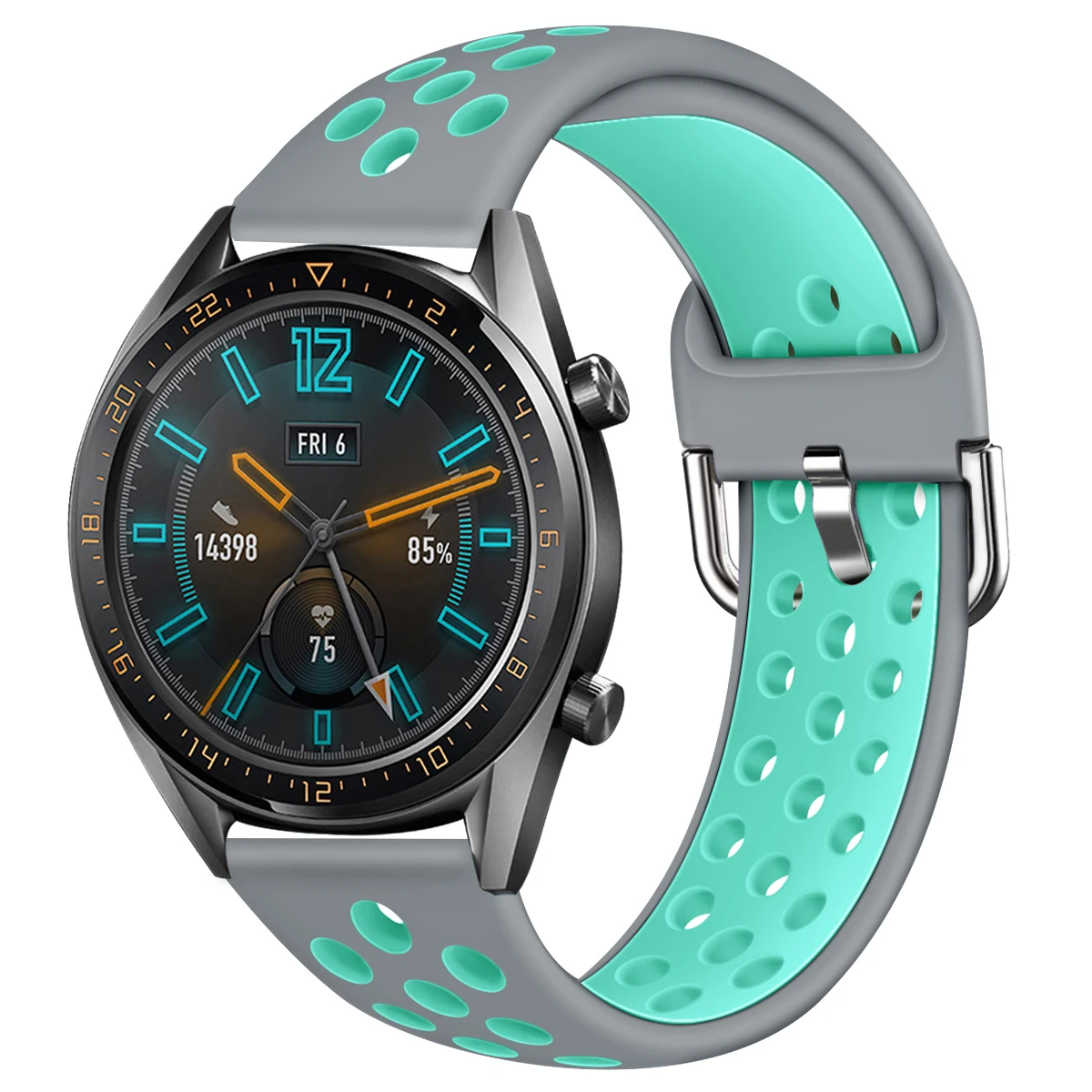 Для huawei Watch GT 2 ремешок 22 мм гибкий мягкий силиконовый Смарт-часы с заменой ремешка браслет для huawei Watch GT2