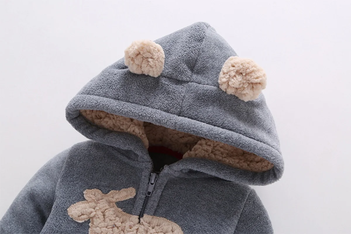 Детский комбинезон зимняя одежда для новорожденных мальчиков и девочек с