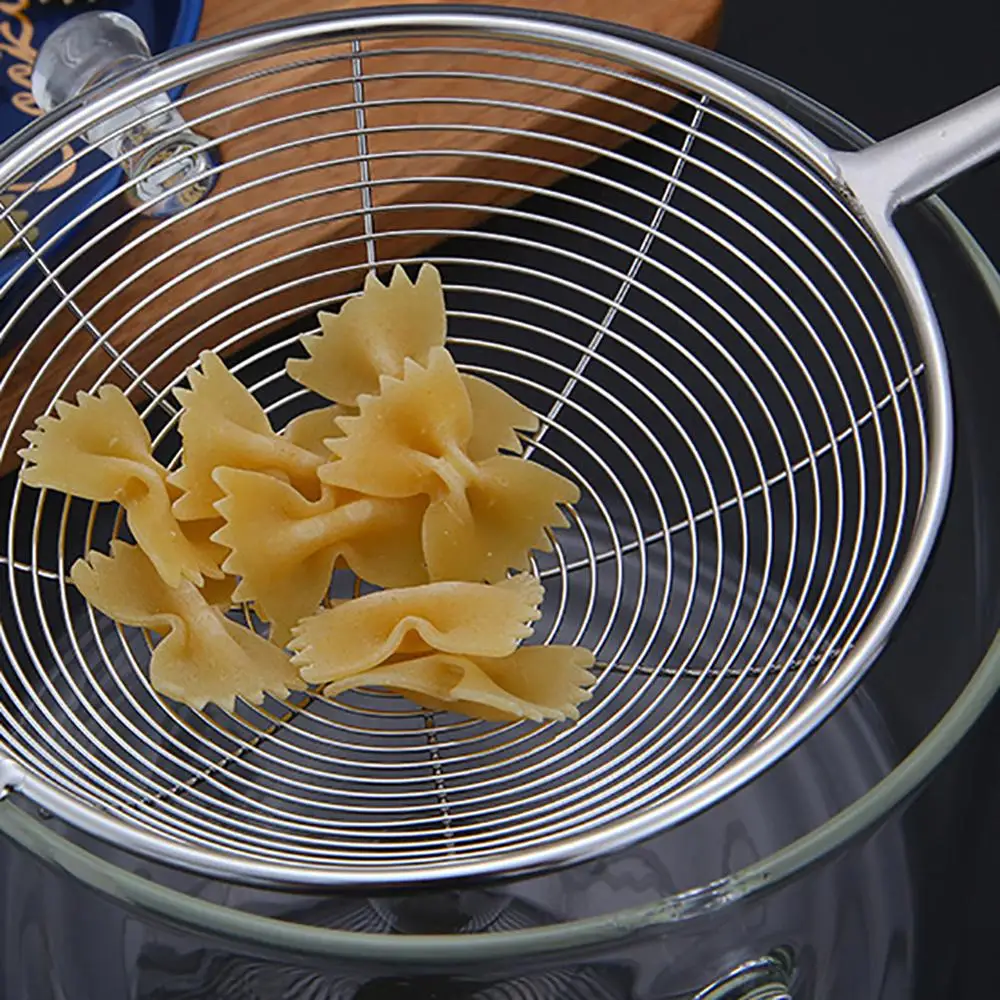 Ситечко для скиммера ложка жареного фильтра из нержавеющей стали фильтр ковш