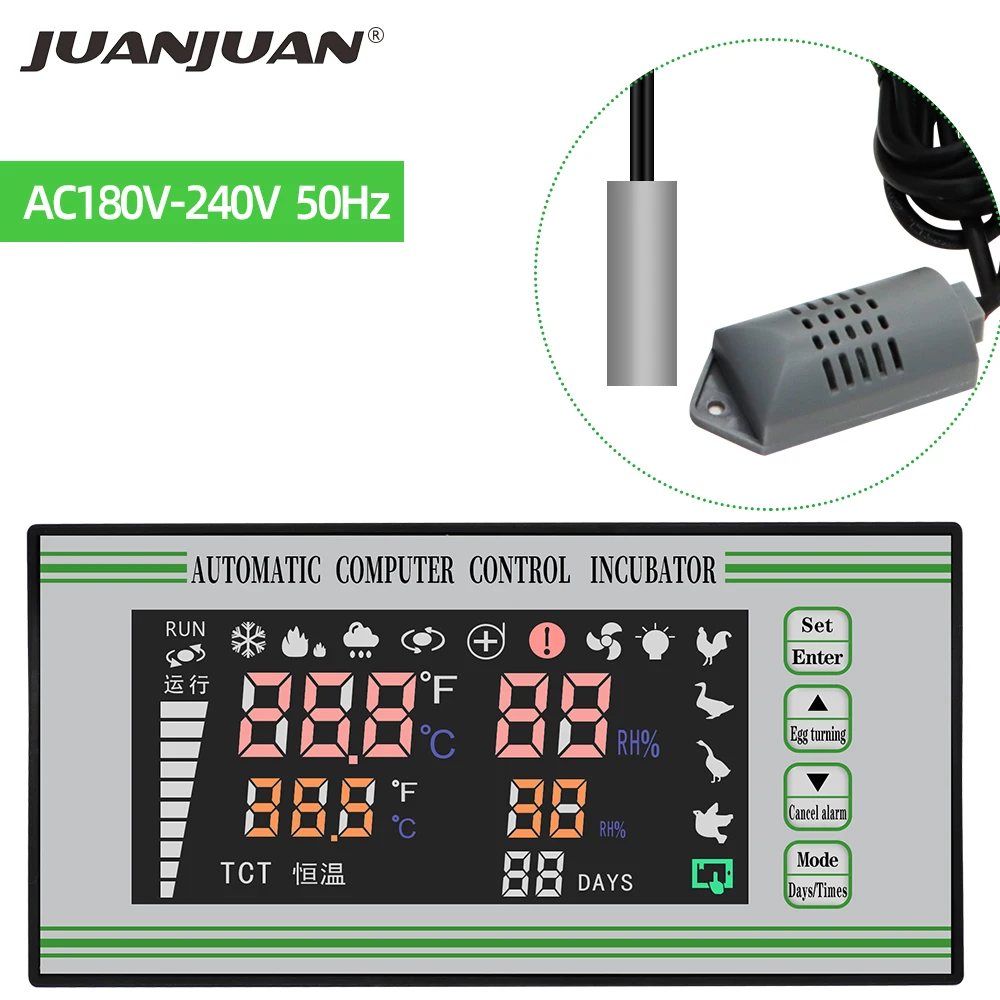 XM-18S инкубатор для яиц цифровой автоматический контроллер термостата мини