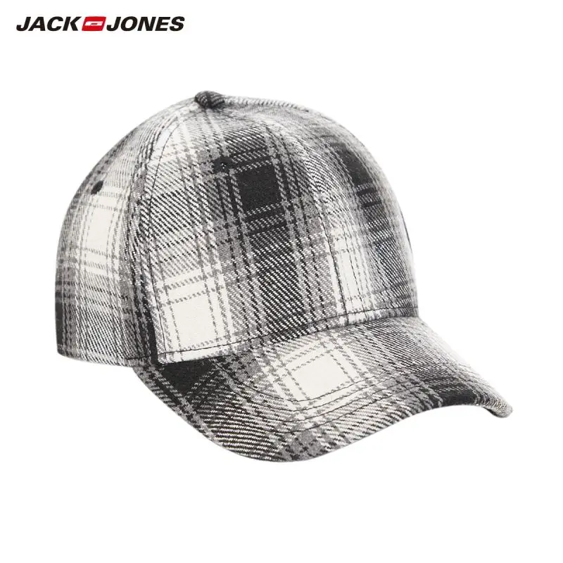 JackJones Новое поступление мужская бейсбольная Кепка в клетку | 219386506|Мужские