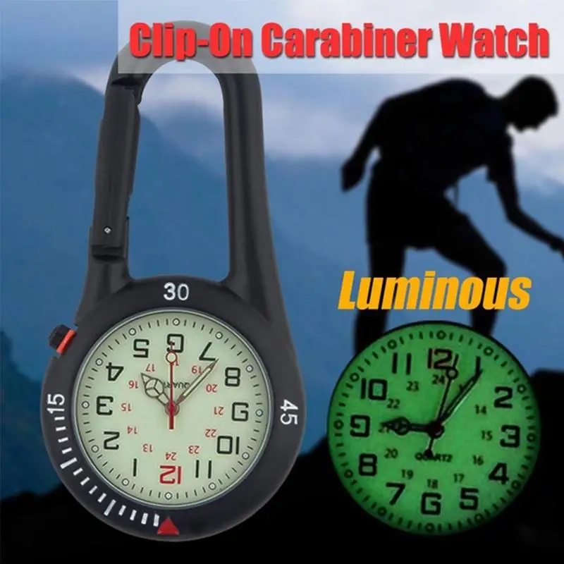 Винтажные часы карабин компас многофункциональные светящиеся медсестры