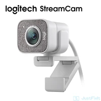 streamcam logitech webcam full hd 1080p 60fps autofocus built in microphone web camera