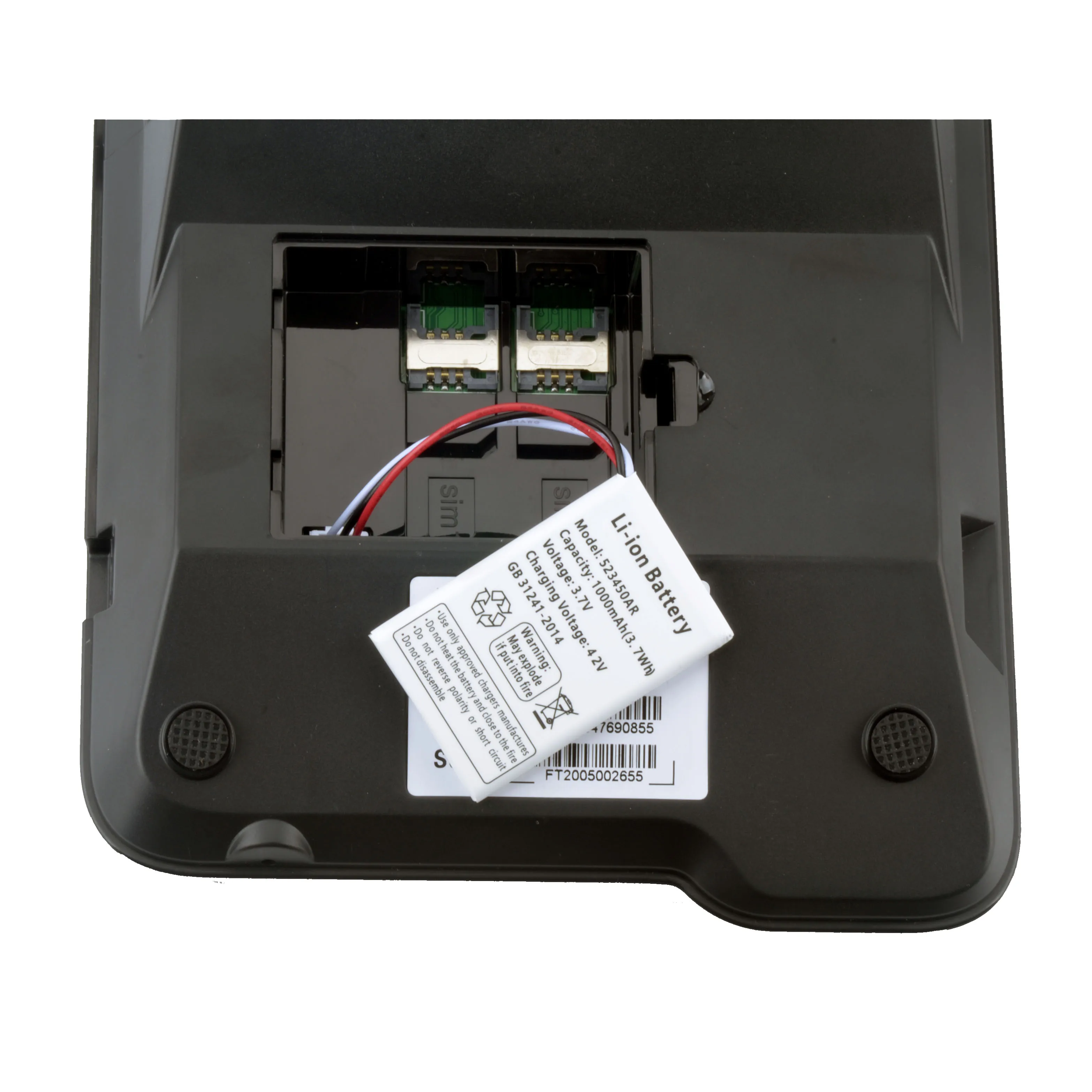 GSM 850/900/1800/1900 МГц фиксированный беспроводной телефон настольный на русском