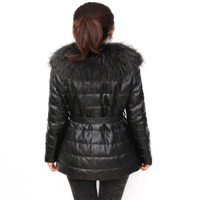 Ladies fur jacket womens korean mid-length faux fox fur coats slim casual warm autumn winter new куртки fourrure femme black