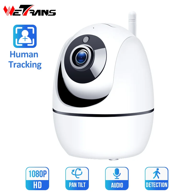Weтранс 1080P IP Wifi камера Мини HD автоматическое отслеживание ONVIF прибор ночного видения Детский Монитор умный cctv домашняя беспроводная камера безопасности