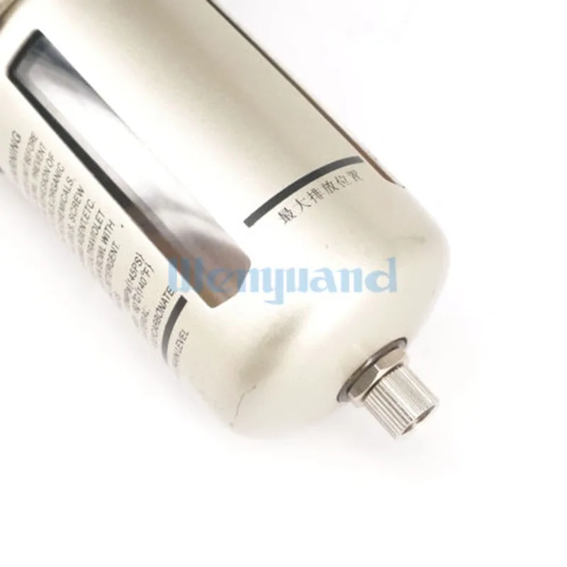 Фильтр для очистки воздуха компрессора Ручной слив G3/4 &quotблок обработки