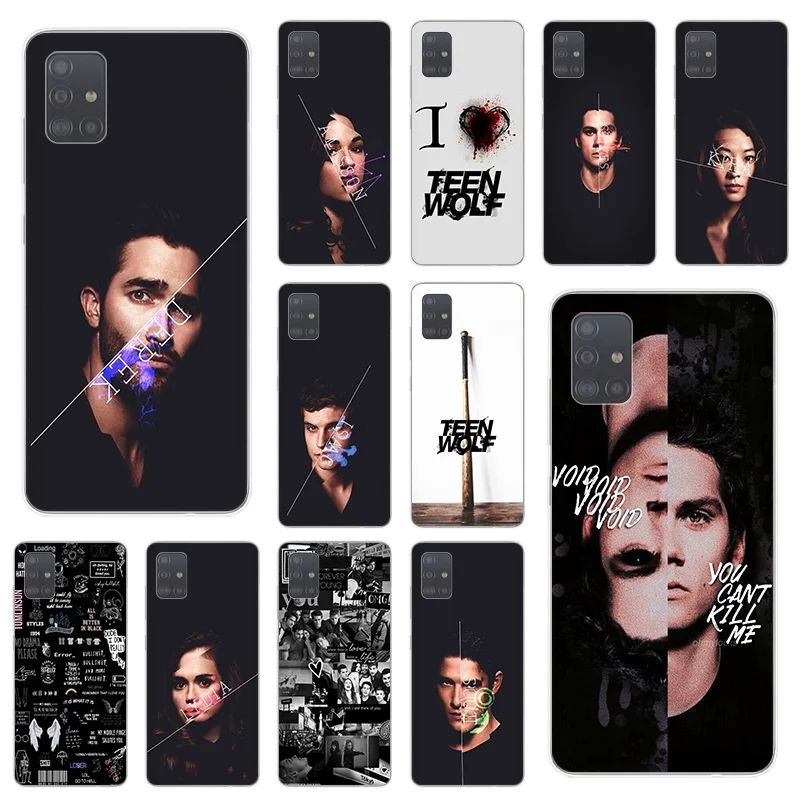 

Teen Wolf Silicone Phone Case For Samsung A41 A51 A71 A52 A32 A20 A11 A21s A31 A72 A40 A50 A70 A22 A42 A12 A10 Soft Back Cover