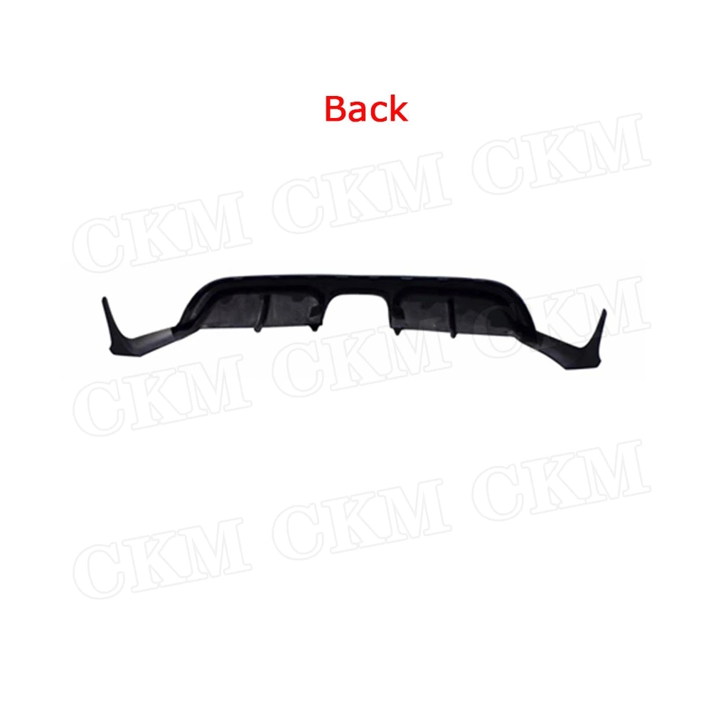 Автомобильный диффузор губа на задний бампер спойлер подходит для Porsche 718 Cayman Boxster