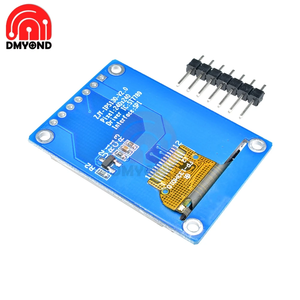 4 проводной интерфейс SPI полноцветный модуль платы дисплея 1 3 дюйма х240 IPS TFT ЖК