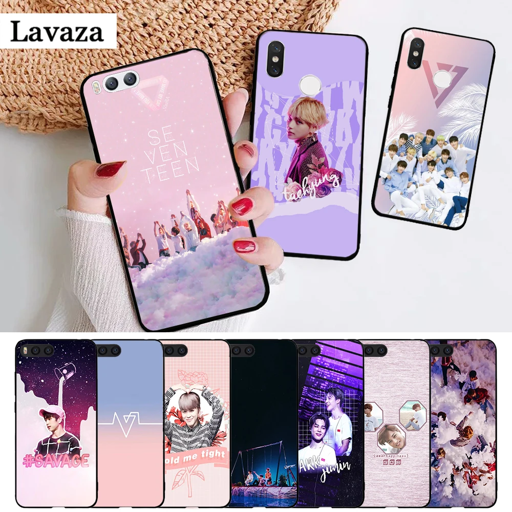 Силиконовый чехол 80F Korea Kpop Seventeen для Xiaomi 6 8 9 SE 10 Lite Redmi K20 K30 Pro Note 7 8T Max S|Бамперы| |