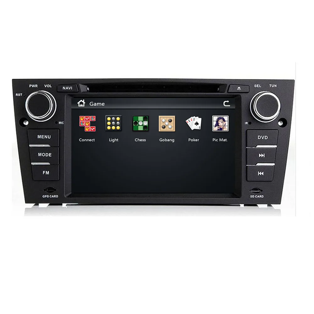 Емкостный 7 "сенсорный экран автомобильный gps навигатор для bmw e90 E91 E92 3G Bluetooth