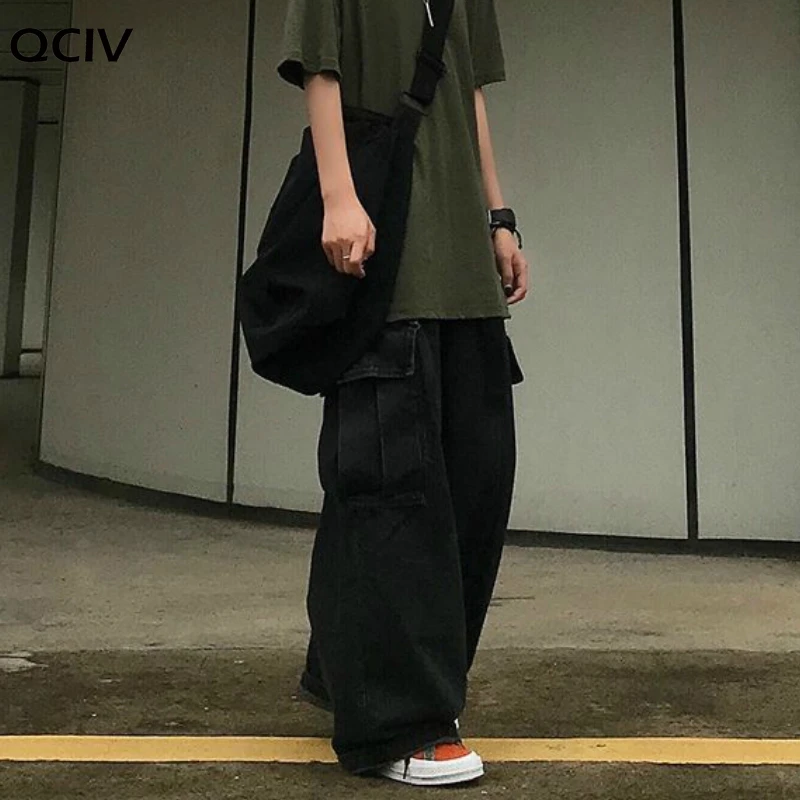 Jeans Women Harajuku Retro Unisex Cargo Trouser Slouchy Jean Baggy Ins Popular Japanese Streetwear Mopping Casual Kpop Autumn