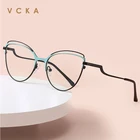 Очки для чтения мужские и женские VCKA, кошачий глаз, от + 0,5 до + 6,0