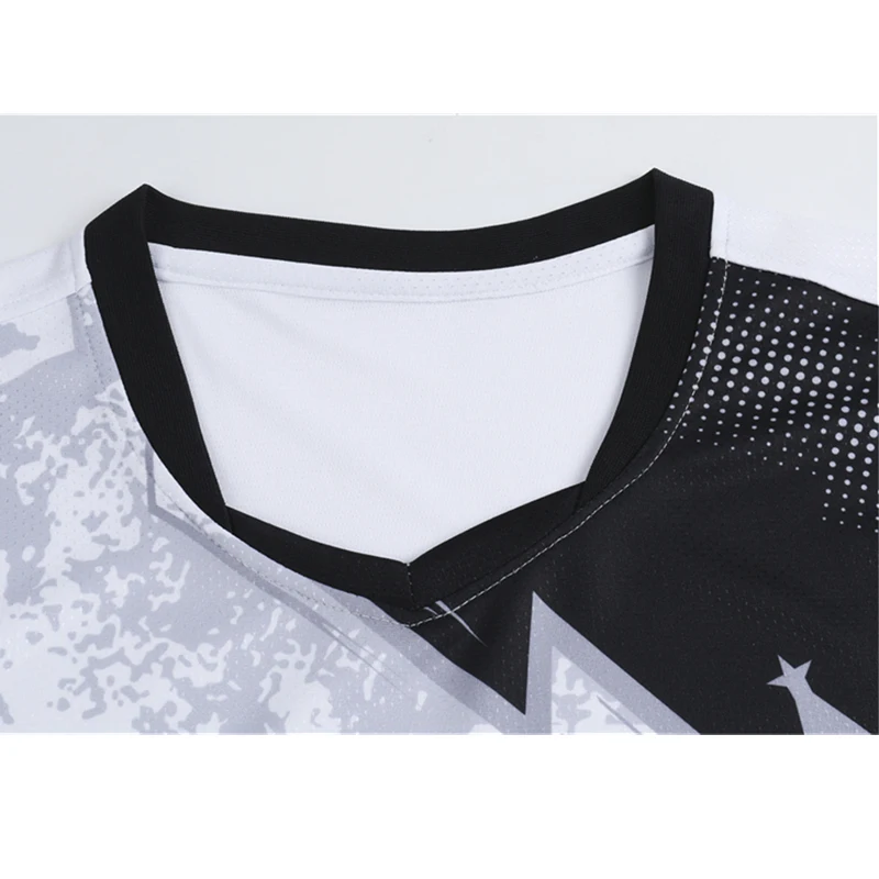 Новинка 2020 костюм для бадминтона мужские и женские шорты с коротким рукавом