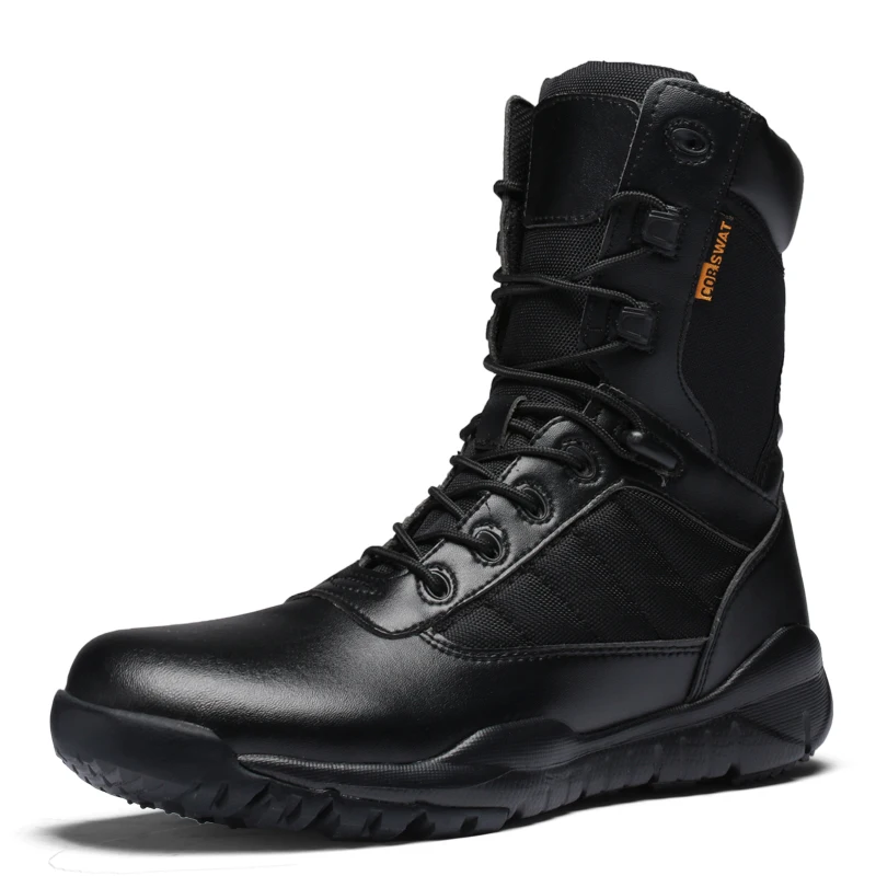 Модные ботильоны высокое качество спилок сезон осень-зима дышащие мужские