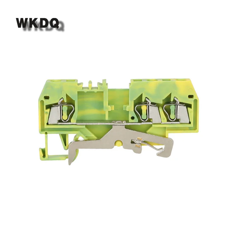 Зажим для пружинной клетки 280-687 10 шт. заземляющая Клеммная колодка 3-проводник 280