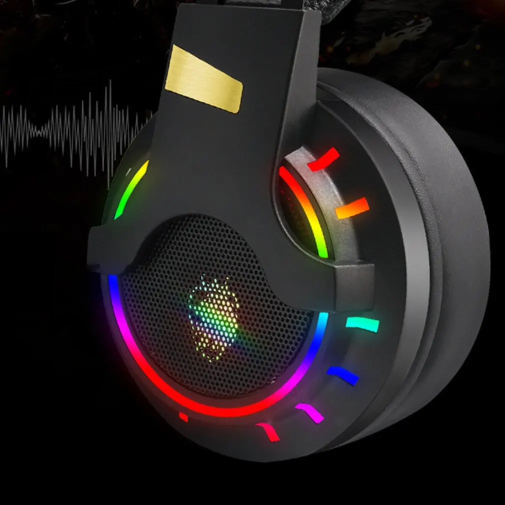 

Profession Gaming Headset Deep Bass Game Headphones with Microphone for Computer Gamer 3.5/7.1 USB Channel