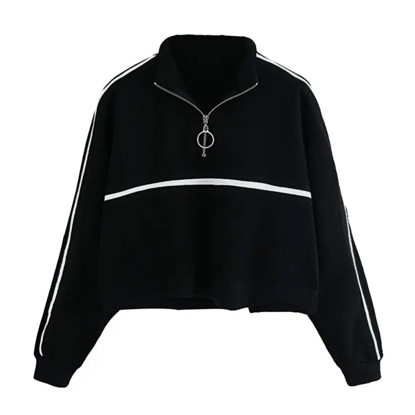 Толстовка CHAMSGEND женская на молнии с длинным рукавом в стиле пэчворк женские