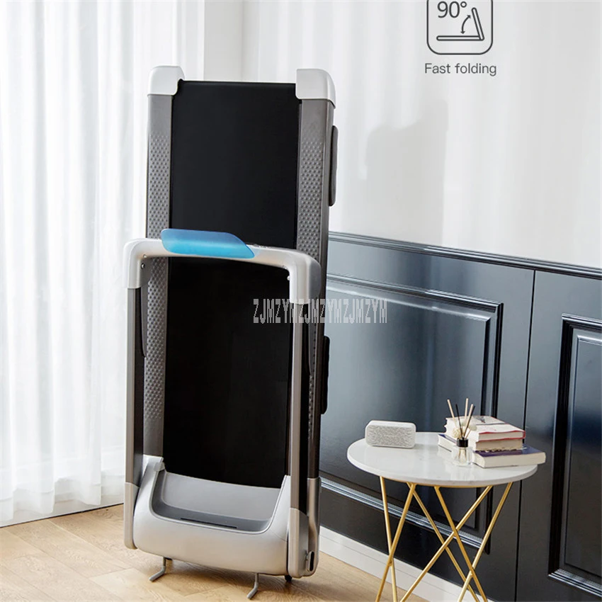 Бытовая Складная мини-беговая дорожка Q2S 1000 Вт светодиодный сенсорный экран