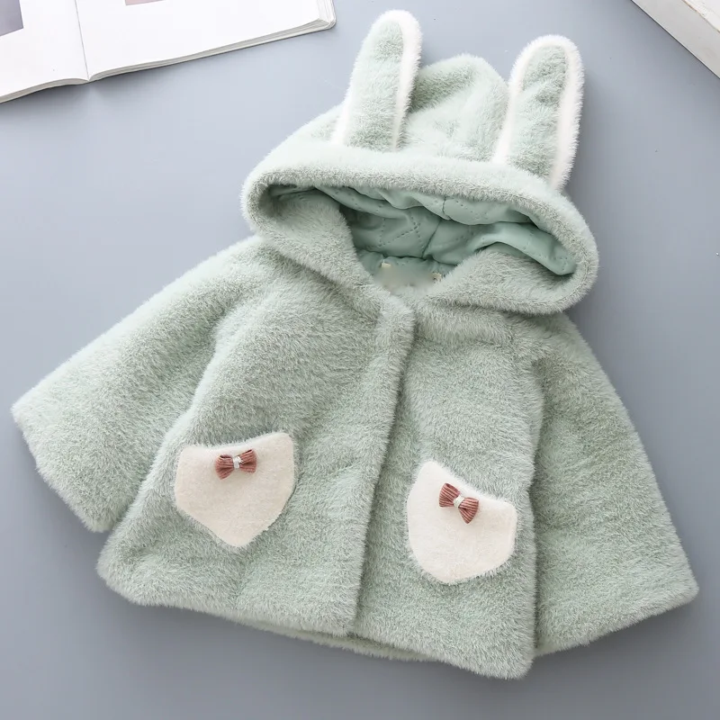

Baby jacket Winter Overcoat Infant Girls Clothes newborn warm snowsuit outerwear hoodie fur thick toddler children boy Snow Coat