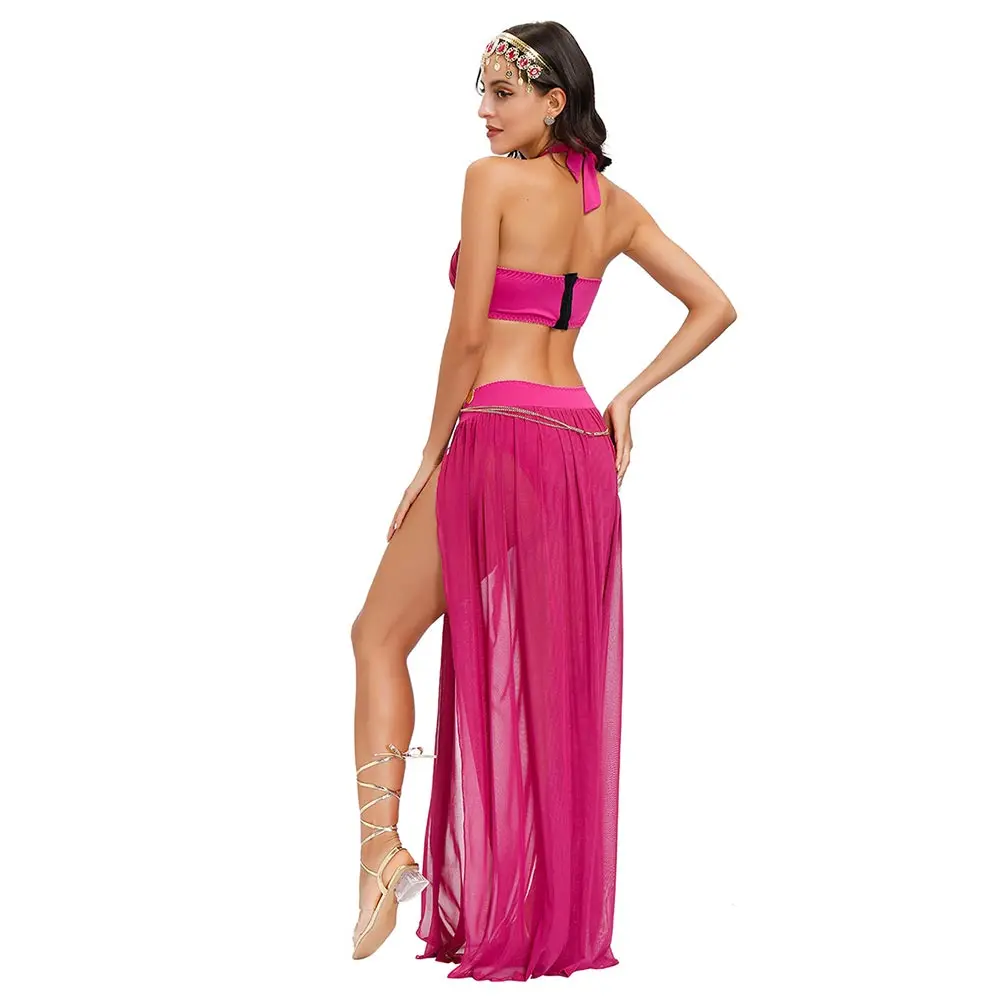 Belly Dance Costume Set women Skirt Oriental Bollywood Women Egyptian Egypt Indian Clothes Anime accessories | Тематическая одежда