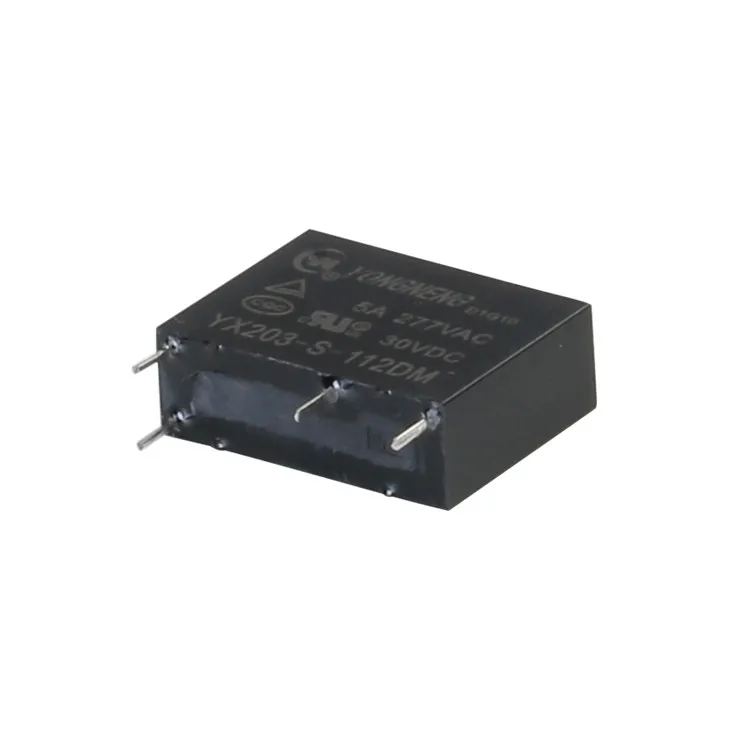 

5A 30VDC Endurable Wiper Power Relay 12V 24V Low Voltage 5V 4pin Relay