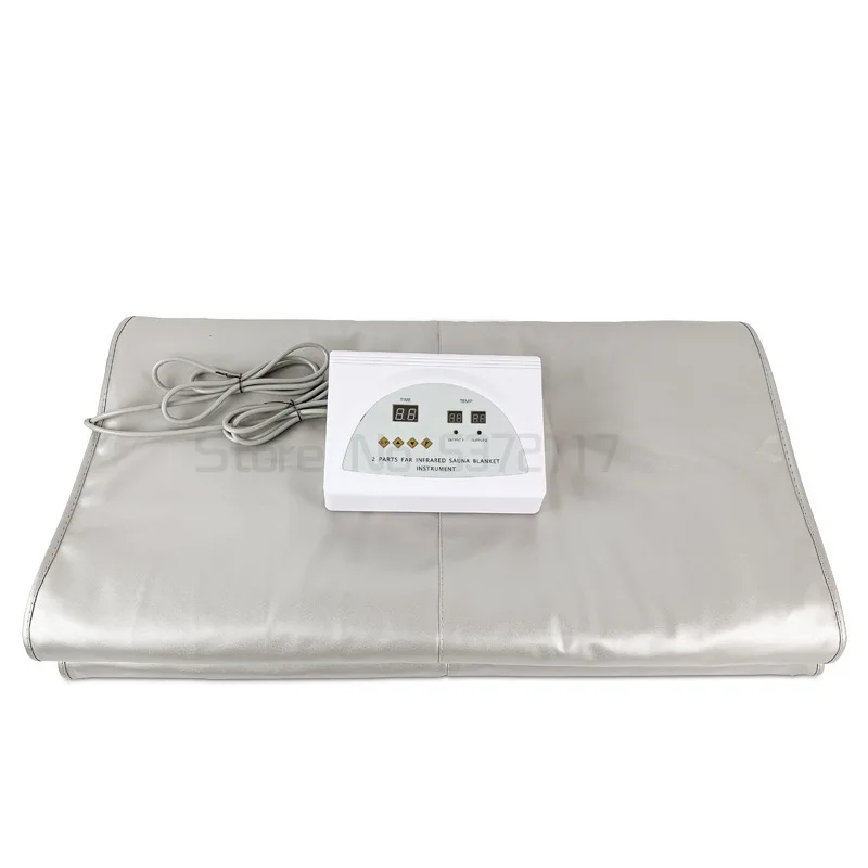 

110V Fat Burning Sauna Blanket for Weight Loss Spa Detox Romote Control Heating Blanket for Home Body Shaper