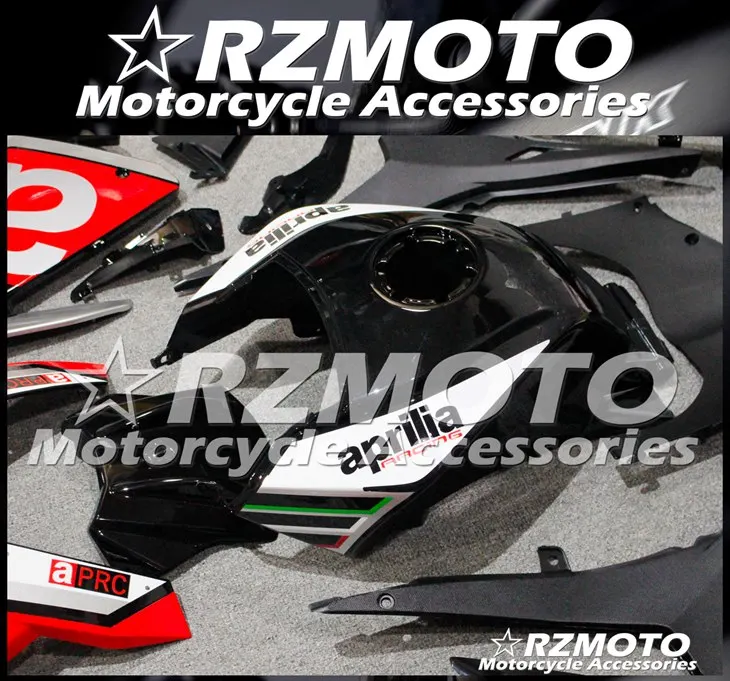 Литьевая Форма ABS Полный обтекатели наборы Подходит для Aprilia RS4 50 RS125 2012 2013 12 13 14 15 тела набор красный черный
