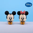 Disney Микки Маус Минни Маус кавайная игрушка модель детский торт украшение милая фигурка кукла подарок для детей праздник подарок на день рождения игрушка