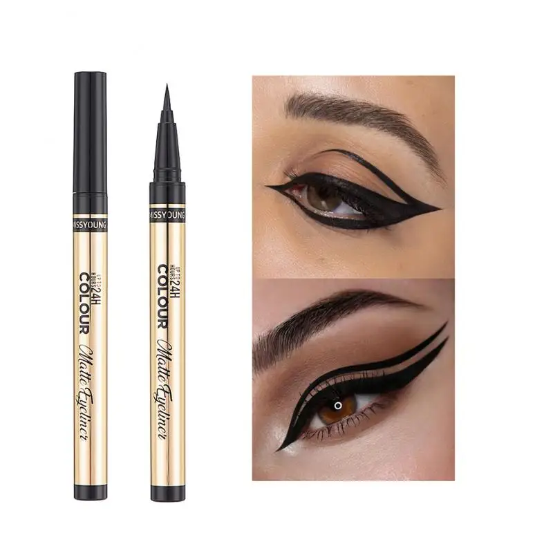 

Liquid Eyeliner Long Lasting delineador maquiagem Non-smudge Eyeliner Pencil Waterproof Sweat-proof Eyeliner 6 Colors Makeup