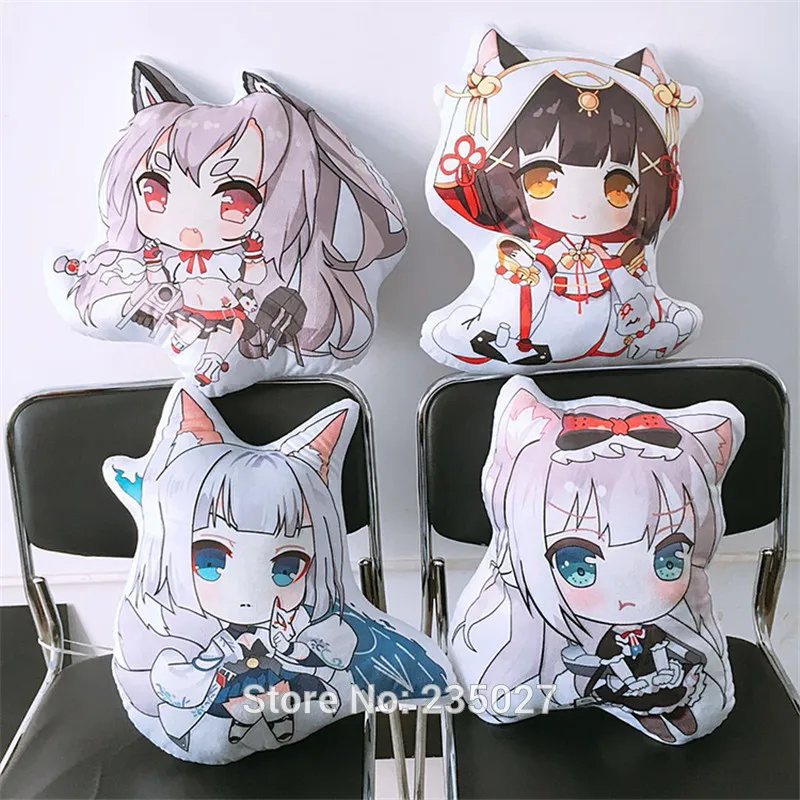

Игрушечные фигурки-подушки амун, Кага, Yudachi, Nagato, 40 см
