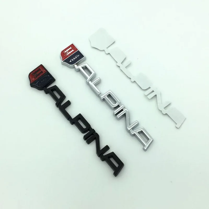 Наклейка на заднюю эмблему багажника ALPINA креативная наклейка для E46 E60 E90 E36 E53 E30 E34