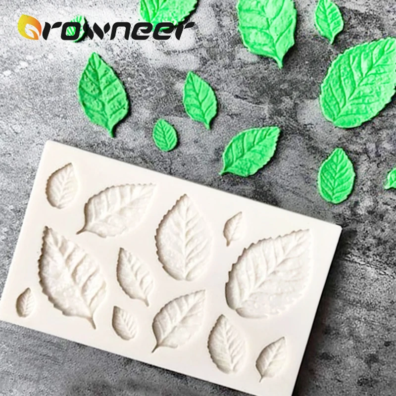 Силиконовая форма в виде кленового листа инструменты для украшения тортов из