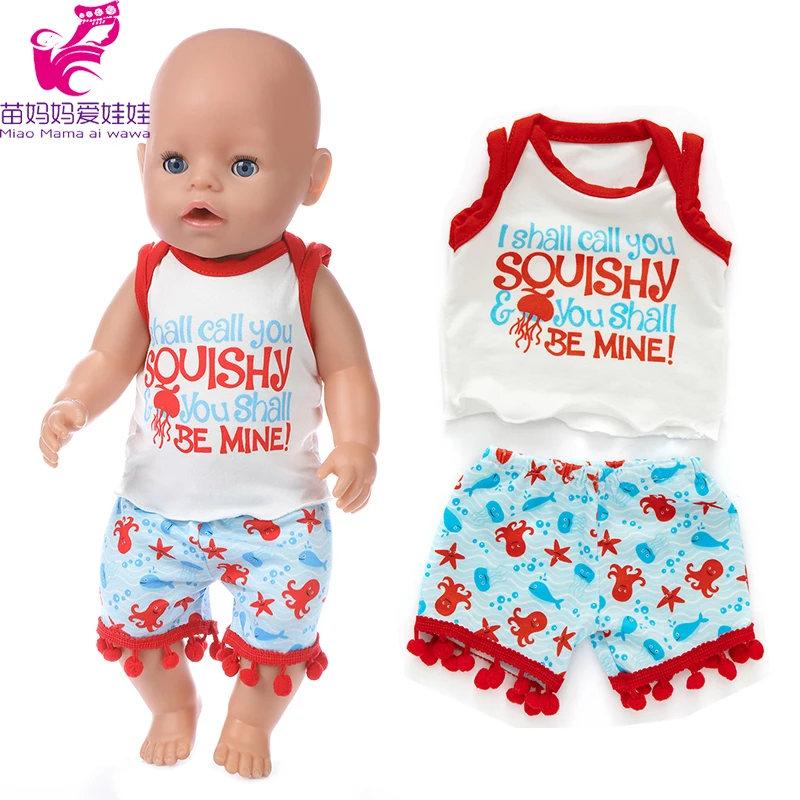 43 см детская кукла одежда для верховой езды babynew born Кукла Одежда 18 дюймов