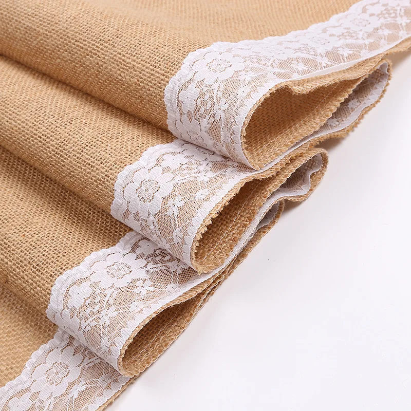 BALLE Natural Vintage Burlap Jute Hessian Ribbon Rolls 2Meters/lot for Home Decor Birthday Wedding Party Decoration | Дом и сад
