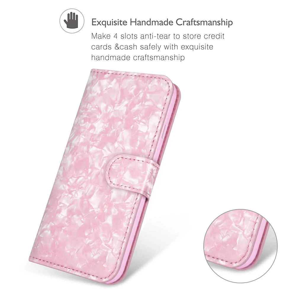 LLZ. COQUE кожаный чехол-книжка с мраморным магнитным бумажником для Apple Iphone Xr XS MAX 7 8 PLUS X 5 5S SE 6 6S PLUS Bling Cover Capas