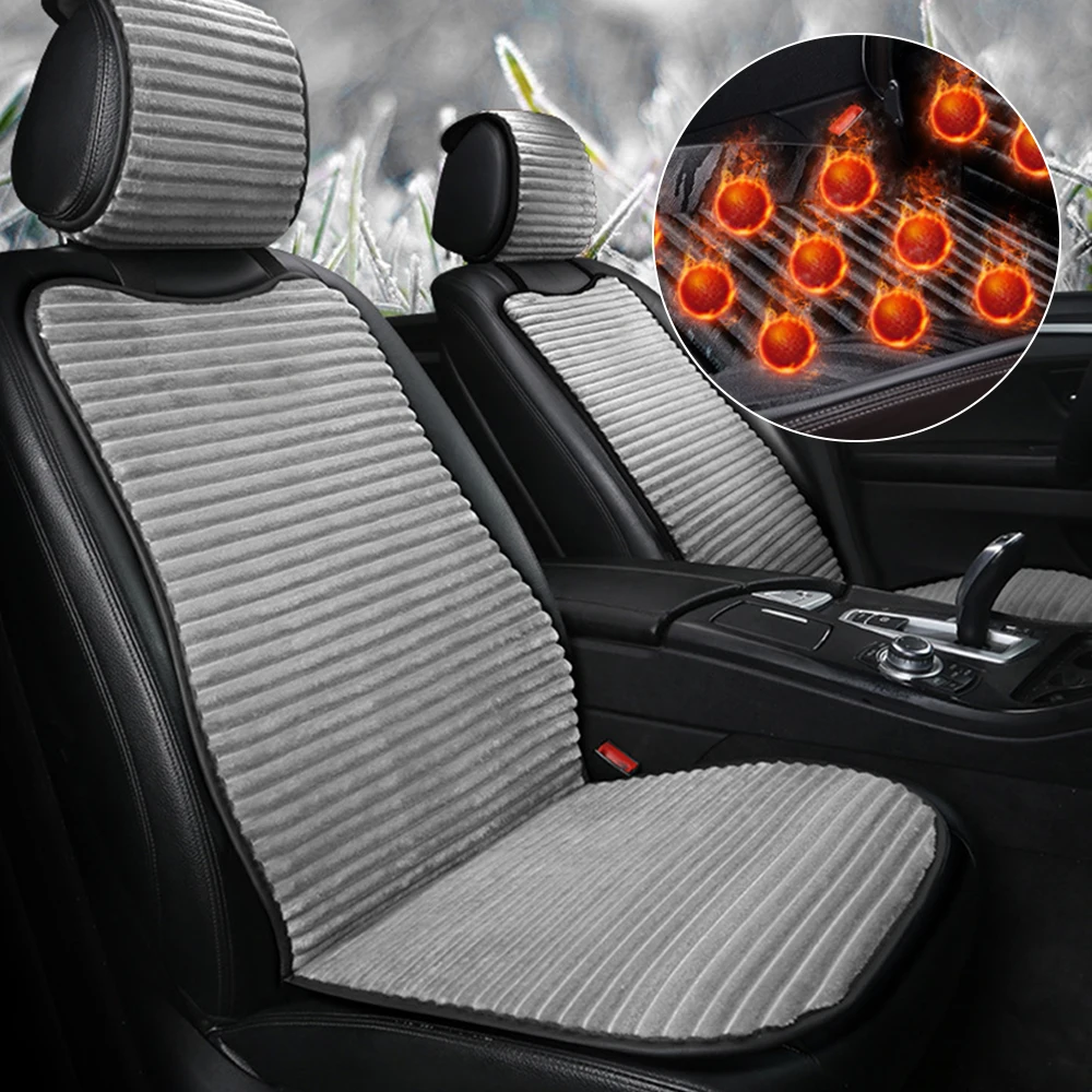 

Heated Car Seat Cover Car Seat Heating For SKODA Superb Fabia Octavia Rapid Yeti Combi kamiq Karop Karoq Car Seat Protector