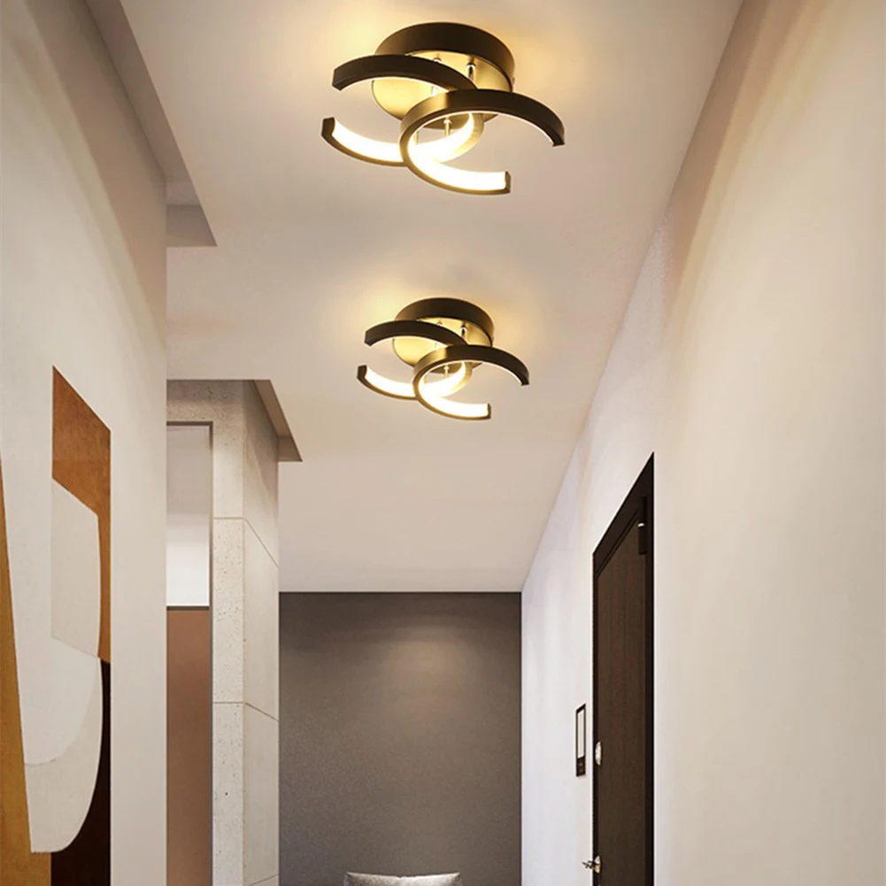 

Современная домашняя Светодиодная потолочная лампа для коридора, индивидуальный креативный светильник для прихожей, гардероба, балкона, с...