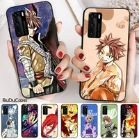 for huawei japanese anime fairy tail phone case for huawei p30 lite pro p20 lite p10 p smart plus z 2019 2018 phone case