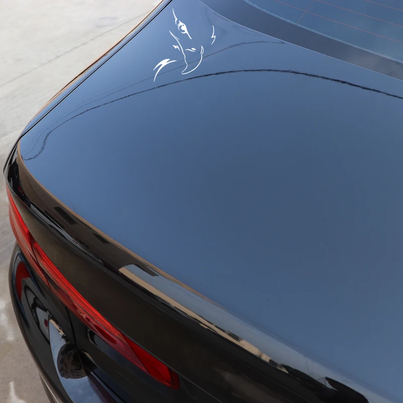 

10.4CMX15.1CM Eagle Fashion Decorate Car Sticker Car Trunk Vinyl Decal Pattern Black/Silver