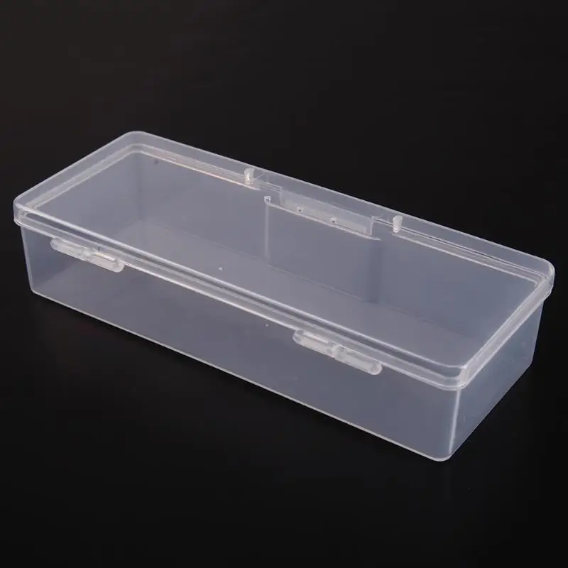 1 шт. пластиковая коробка для хранения ювелирных изделий маникюра дома кухни