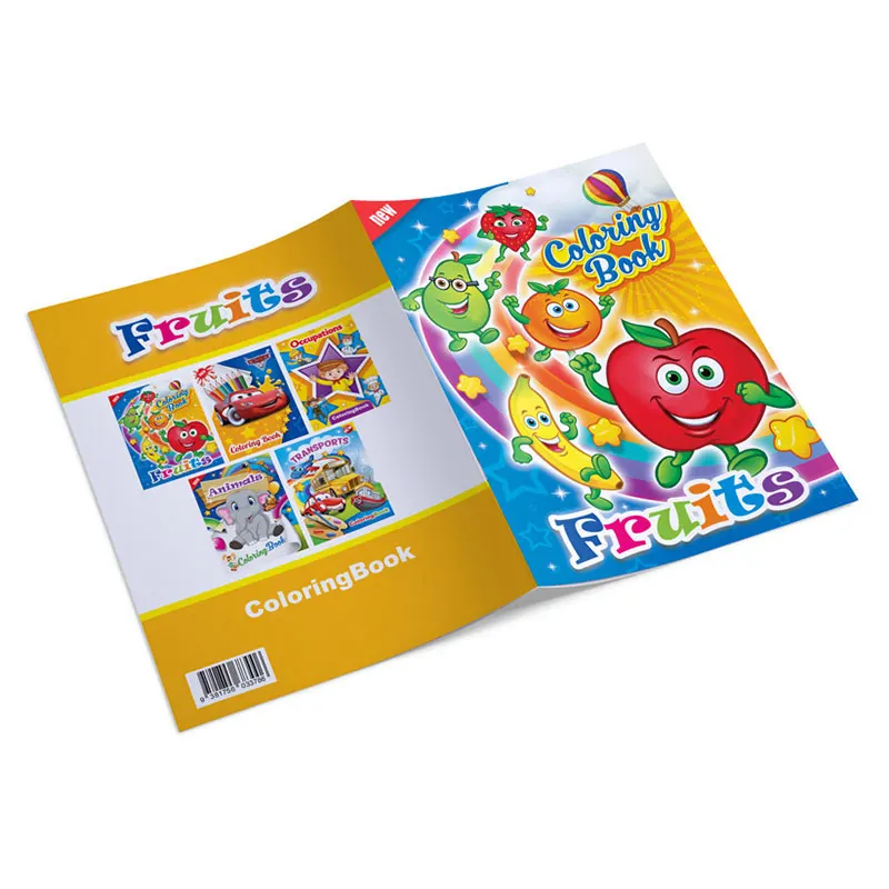 

1Pack Cartoon Coloring Book Kids Adult Relieve Stress Kill Time Children Educational Art Painting Drawing Graffiti Sketch Draft