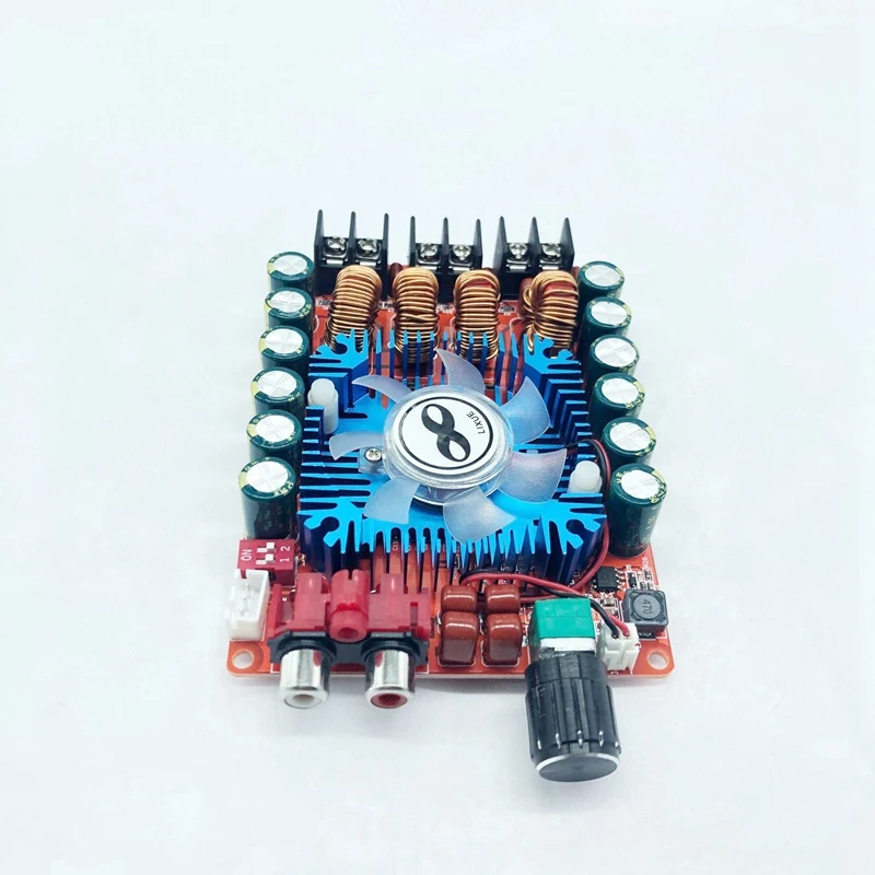 Цифровой усилитель мощности TDA7498E 160Wx2 двухканальный стерео звука Поддержка